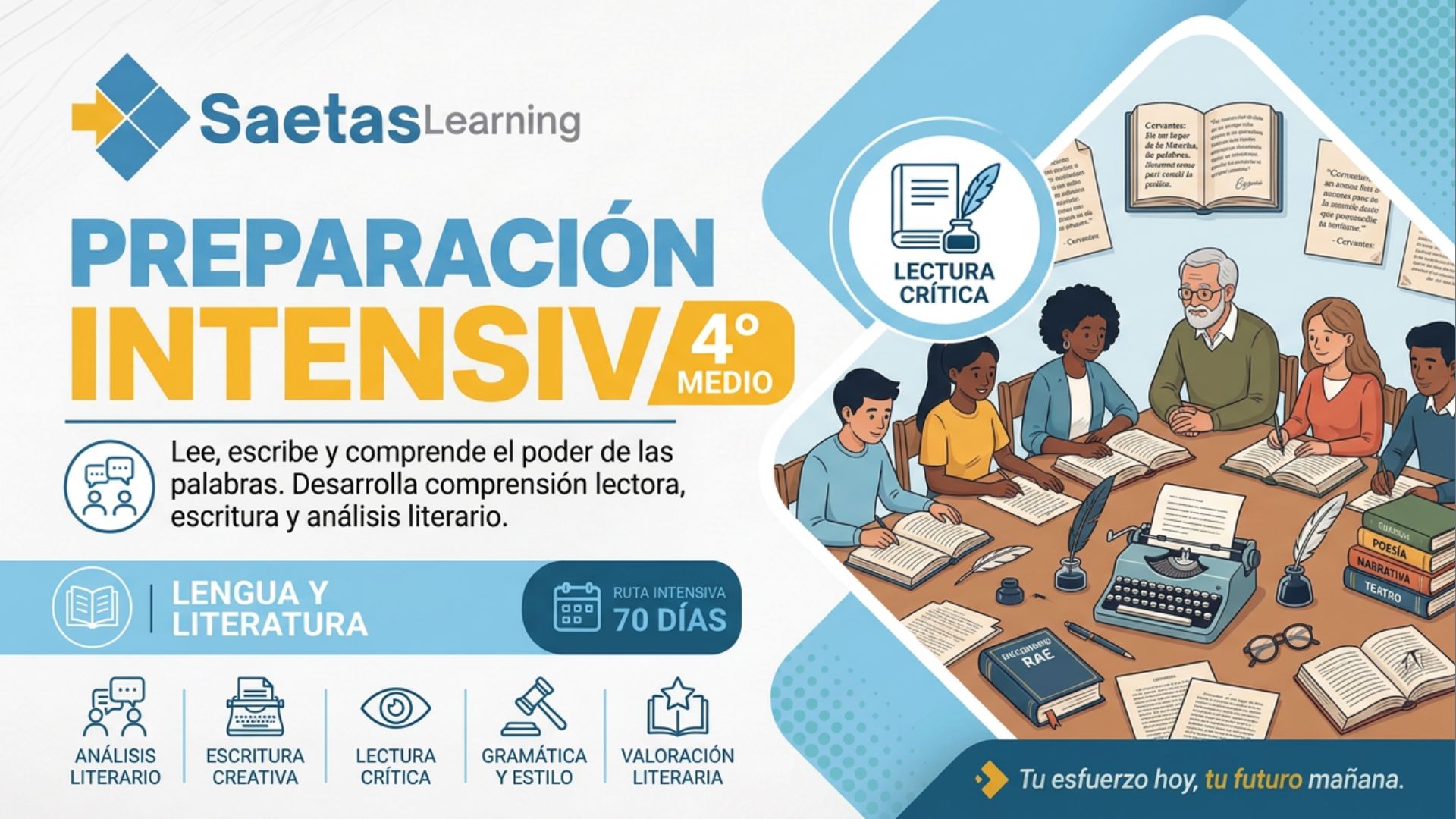 Intensivo Lengua y Literatura (cuarto medio)