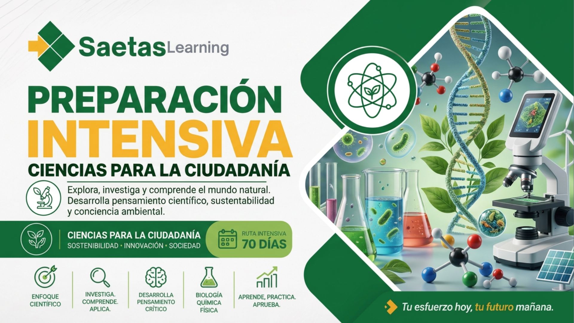 Intensivo Ciencias para la Ciudadanía (Tercero Medio)