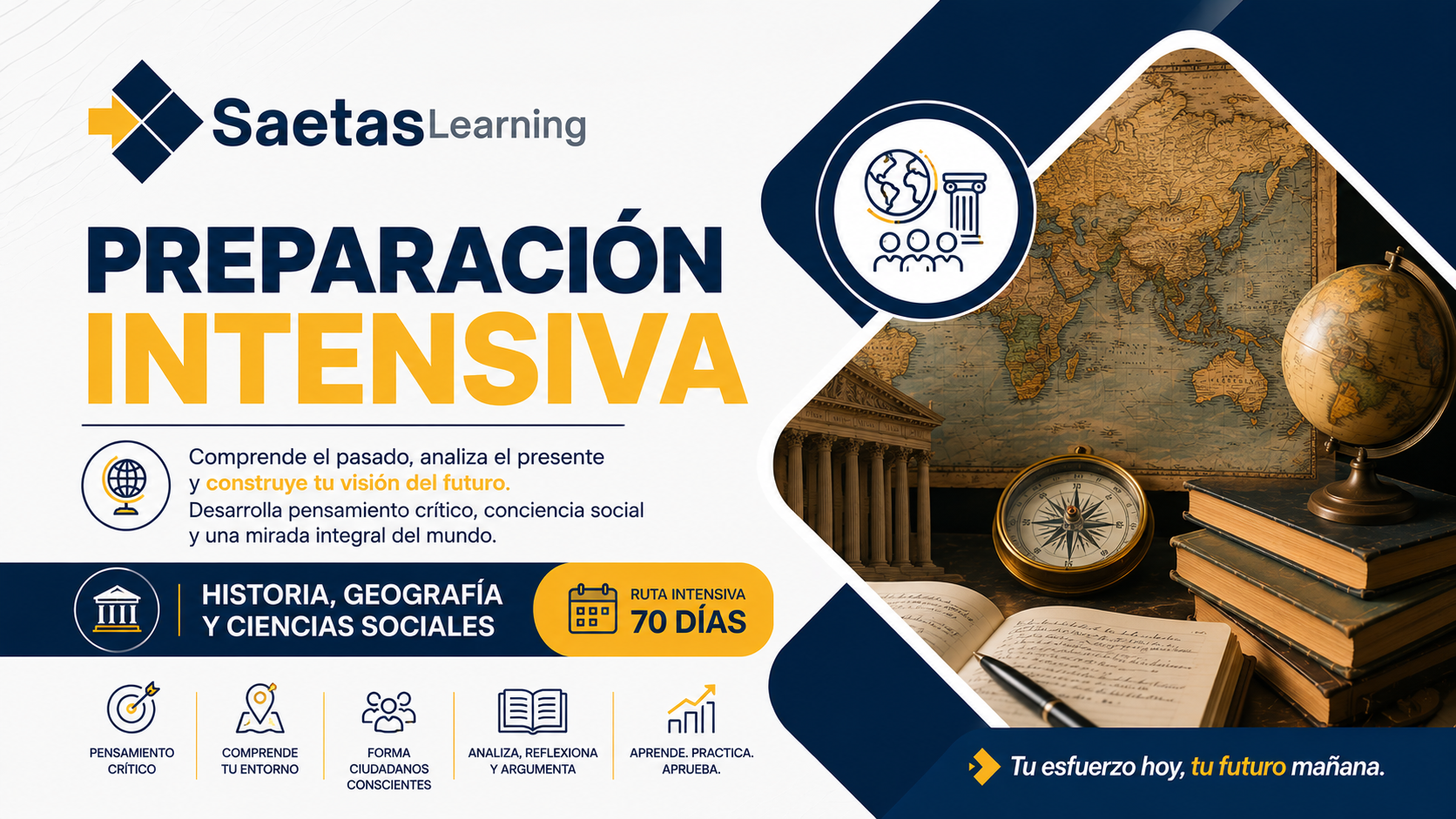 Intensivo Historia, Geografía y Ciencias Sociales (Segundo Medio)